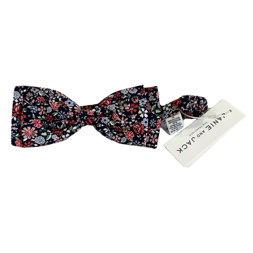 Janie and Jack Blue and Pink Floral 100% Cotton Headband One Size